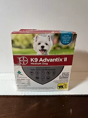 Bayer Animal Health Ax Advantixii Dogs 11-20 Pounds 2 Month Supply • $24