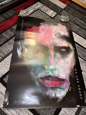 Marilyn Manson “We Are Chaos” Album Art Official (used Poster￼ 2020UK) • $15