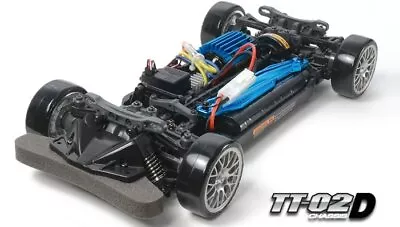 Tamiya 58584 1/10 RC On Road Car Kit TT02-D Drift Spec Chassis TT02D • $191.40