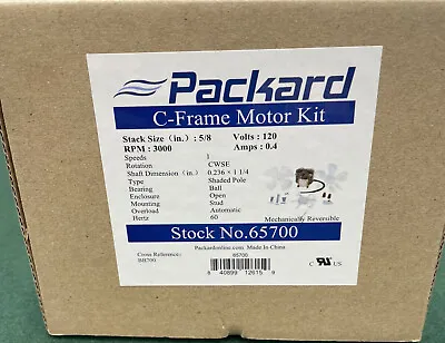 Packard C-Frame Motor Kit. Stock No. 65700 • $34