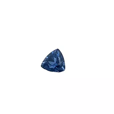 .63ct Loose Trillion Lab Created Blue Sapphire Gemstone 5mm • $19.59