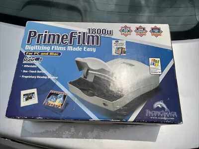 Pacific Image Electronics PrimeFilm PF1800U USB Film Scanner Easy PC Or MAC  NEW • $29