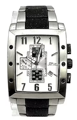 $59.50 • Buy Daniel Steiger Valiant Chronograph Men's Wristwatch Stainless Steel & Black Mesh