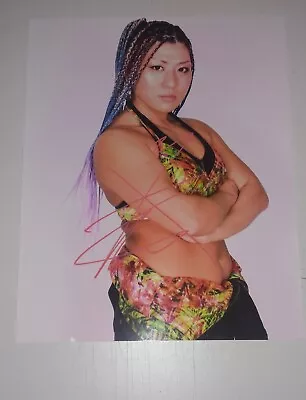 RINA YAMASHITA - GCW - FREEDOMS - GCW Ultraviolent Champion -Signed 8x10 W/PROOF • $39.99