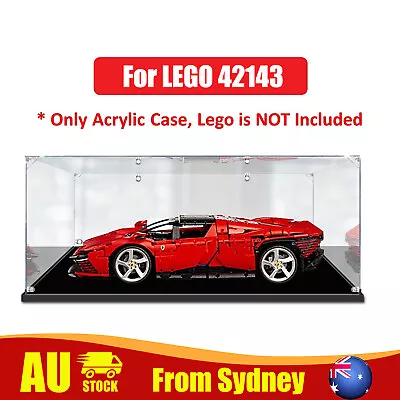 Display Case For LEGO 42143 Technic Ferrari Daytona SP3 Dust Proof Glue Free A • $47.99
