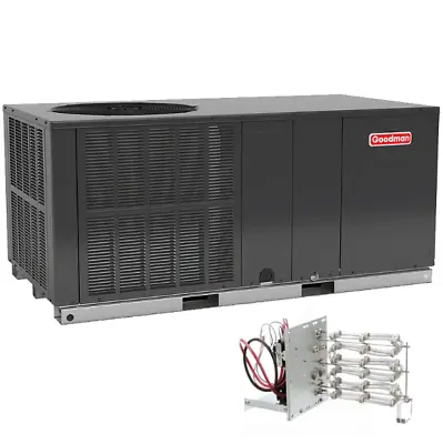 2 Ton Goodman 14 SEER All In One Packaged Unit GPC1424H41 10 KW Heat Strip • $2750