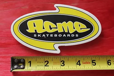 ACME Skateboards - MISC SKATE 2 Vintage Skateboarding STICKER • $13