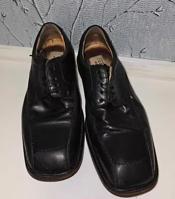 Men's Camel Active Black Lace Up Dress Shoes Size 9.5 • £4.99