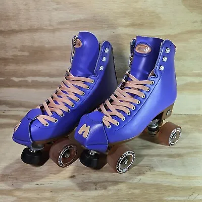 Moxi Beach Bunny Skates Women Roller Skates | Periwinkle Sunset Purple | Size-8 • $89.99