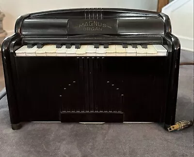 Vintage Magnus Tabletop Electric Chord Organ Good Condition Not Working • $20