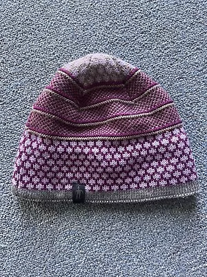 Smartwool Purple Multi 100% Merino Wool Beanie Hat Women’s • $20