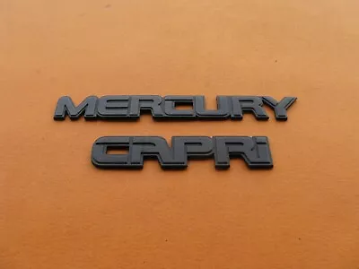 91 92 93 94 Mercury Capri Rear Emblem Logo Badge Symbol Sign Used A39360 • $28.50