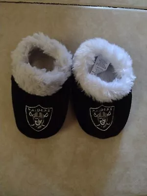 Raiders Infant Slippers Size  XL • $19.99