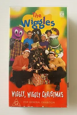 The Wiggles - Wiggly Wiggly Christmas - VHS 1999 - Original Cast • $18.99