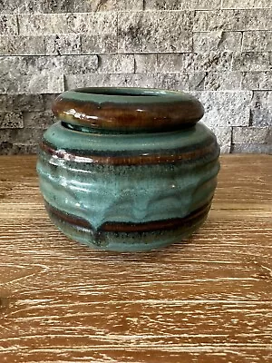 $30 • Buy Vintage Self Watering Pot African Violet Plant Ceramic Pottery Glazed 6  D
