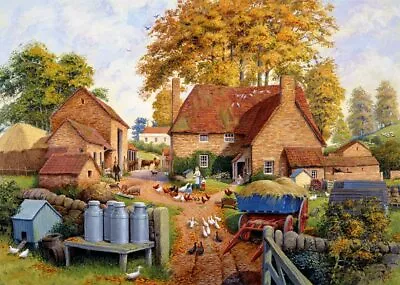 Autumn On The Farm 1000 Piece Jigsaw • £14.98