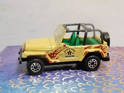 1999 Matchbox '98 Jeep Wrangler Black Star Ranch • $6.45