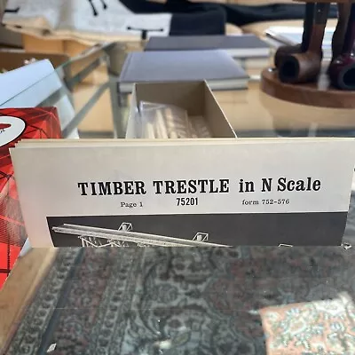 N Scale Timber Trestle  • $15