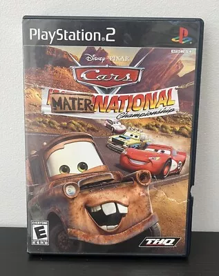 Cars: Mater-National Championship (Sony PlayStation 2 2007) W/ Poster! • $11.95