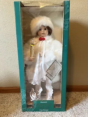 New!  Vintage 24” Telco White Fur Animated Christmas Motionette NOS • $74.96