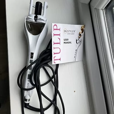 InStyler Tulip Auto Curler Automatic Curling Tong Iron Wave Machine • £10