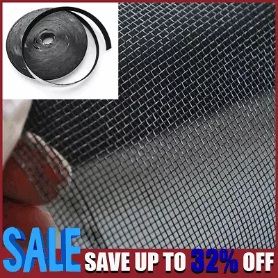 Bedroom Window Mosquito Nets Insect Fly Screen Curtain Anti Mosquito Fly Bug • £2.78