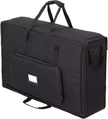 Foldable Padded Nylon Tote Carrying Case -Transport LCD Screens Computers Moni • $125.24