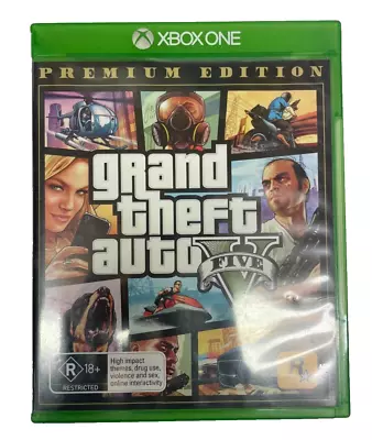 Xbox One Grand Theft Auto V Game. • $12.95