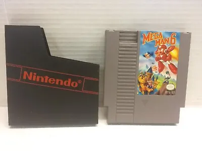 Mega Man 6 Nintendo Nes Tested Authentic With Dust Sleeve • $69.99