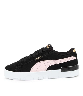 $29 • Buy New Puma 382873 Jada Sd Black White Gold Sneakers Womens Shoes Casual