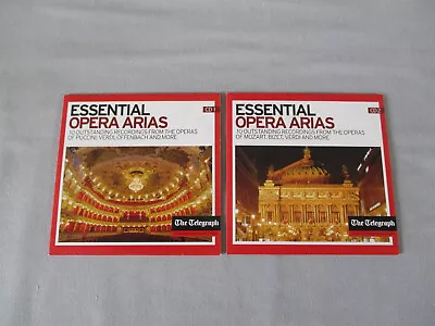 £2.95 • Buy Essential Opera Arias. Telegraph Promotional CDs 1 & 2. Verdi, Puccini, Mozart
