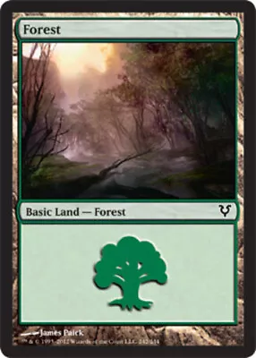 Basic Lands 10 MTG Forest (242) NM-Mint English Avacyn Restored • $3.25