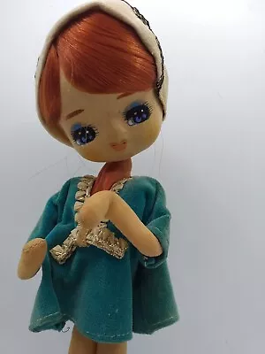 1960's Bradley Japan Big Eye Vintage Pose Doll (H17) • $9.96