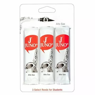 $22.62 • Buy Vandoren Juno Reeds Alto Saxophone  Strength 2.5  (3 PacK) JSR6125-3