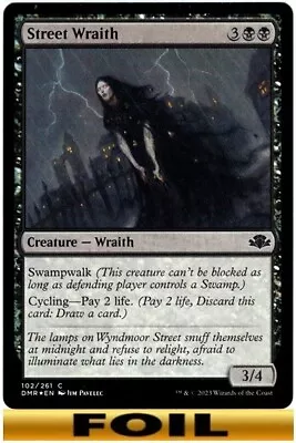 1x - Street Wraith - FOIL - Dominaria Remastered ( Up To 48% OFF ) C NM MTG • $1.25