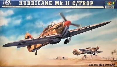 Trumpeter 02416 1:24th Scale Hurricane Mk.II C/Trop • £66.99