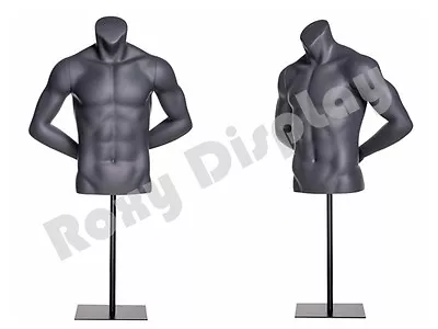 Male Mannequin Torso With Nice Body Figure And Arms #MZ-NI-7 • $179