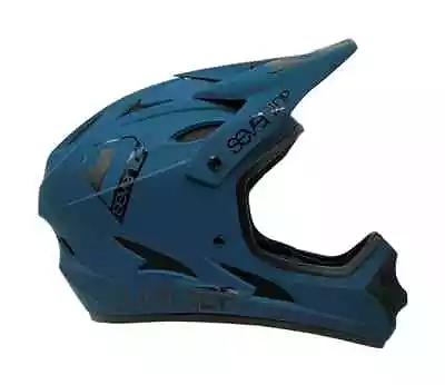 Seven IDP M1 Full Face Bicycle Helmet Diesel Blue • $76.99