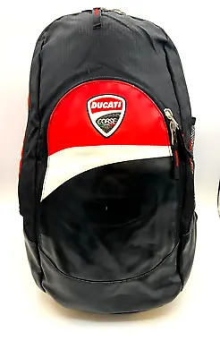 DUCATI Corse Sport Rider Backpack Red Black • $79.99