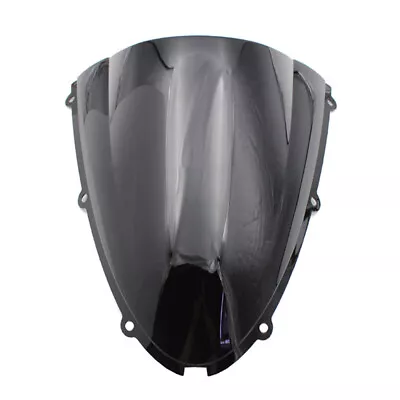 Windscreen Fit For Kawasaki Ninja ZX6R ZX6RR ZX10R 2005 2006 2007 2008 05 Black • $26.95