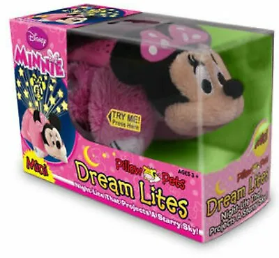 Disney Pillow Pets Dream Lites - Minnie Mouse Stuffed Animal Plush Toy (Mini 4 ) • $6.99