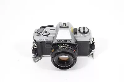 Minolta X-370 35mm SLR Film Camera W/ Minolta MD 45mm F/2 Lens • $79.99