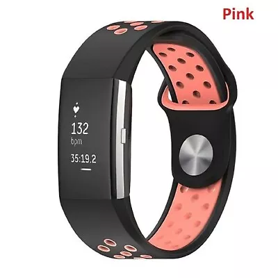 For Fitbit Charge 2 Band Replacement Wristband Silicone Watch Strap Bracelet AU • $13.99