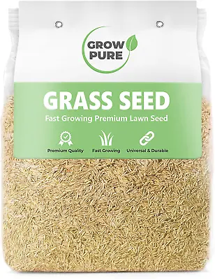 Grass Seed (1Kg Covers Up To 60 Sqm) Fast Growing Grass Seed For Quick Lawn Patc • £19.05