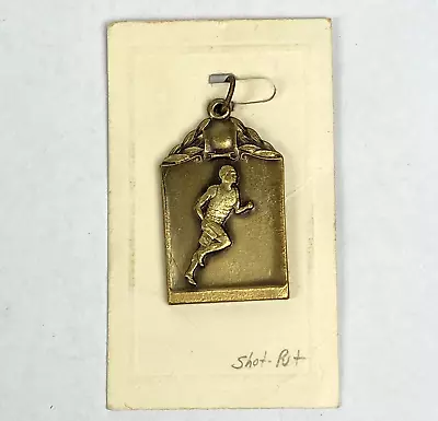 1955 Shot Put 3rd Place Medal District 22 Track And Field Sports Vintage • $16.50