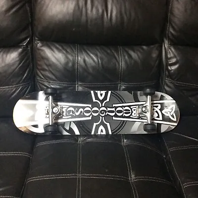 Vintage Mongoose Skateboard - Black & White Design  • $49