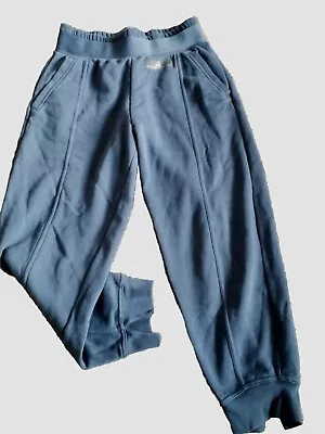 Adidas Stella McCartney Training Track Pants Womens Size S Blue Double Weave C27 • $27.50