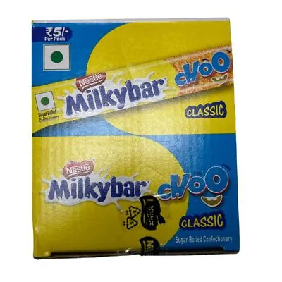 Nestle Milkybar Choo Full Box X 28  Classic 10g Import Sweets Candy Expir Feb 24 • £19