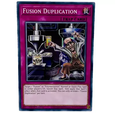 YUGIOH Fusion Duplication CYAC-EN077 Common Card 1st Edition NM-MINT • £0.99