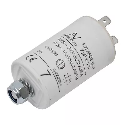 Creda Tumble Dryer Capacitor 7uf  7 Uf Genuine • £26.95